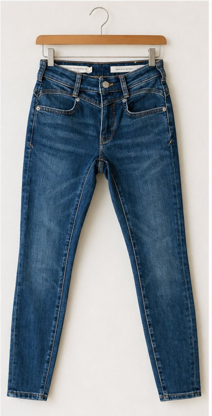 Pilcro and the Letterpress High Rise Skinny Jeans Size 24P